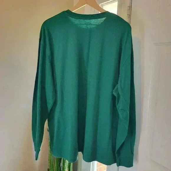 Red Head Brand Co. Merry Fishmas Green Longsleeve‎ Tshirt, Size XL - Picture 5 of 7